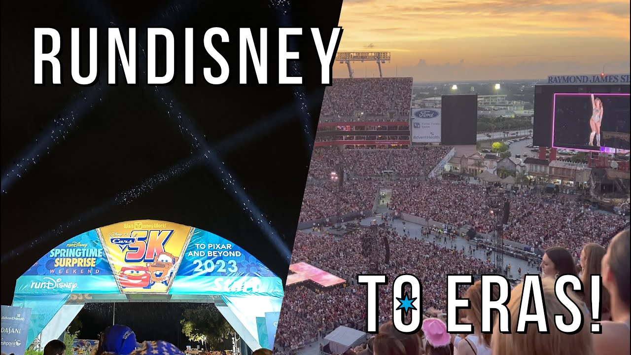 Springtime Surprise 5K AND Taylor Swift The Eras Tour Tampa... Why Not? |  Full Setlist Recap