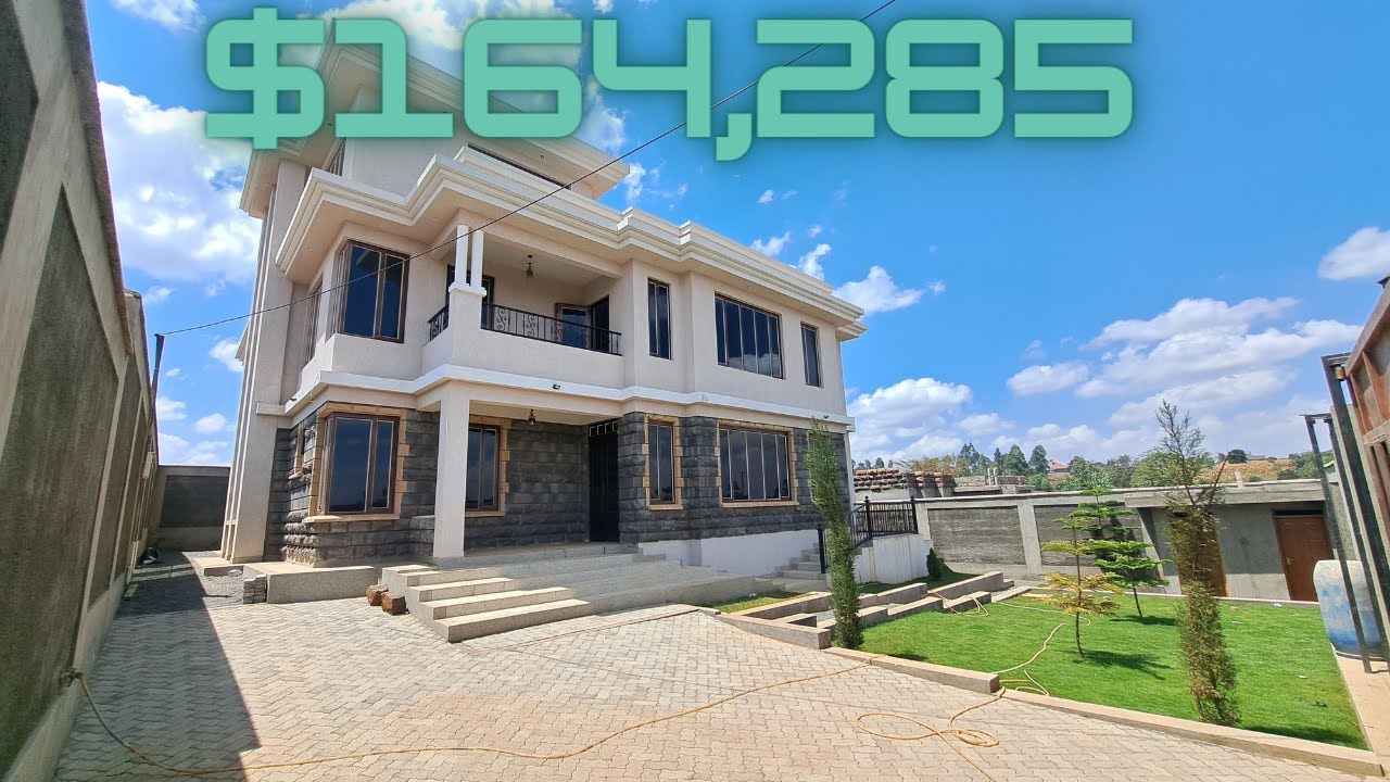 HOUSES FOR SALE IN NAIROBI KENYA/Touring a 4 Bedroom Villa/Unseen side for our diaspora People