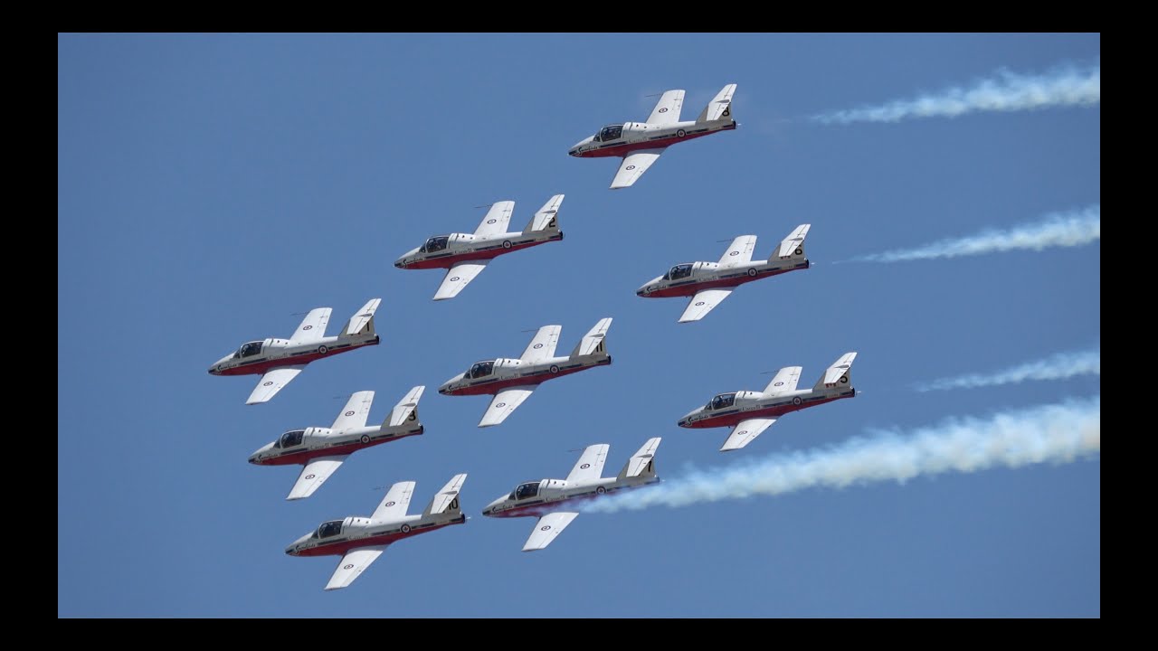 Snowbirds Saturday performance .. St Louis Airshow 2016 (4K)