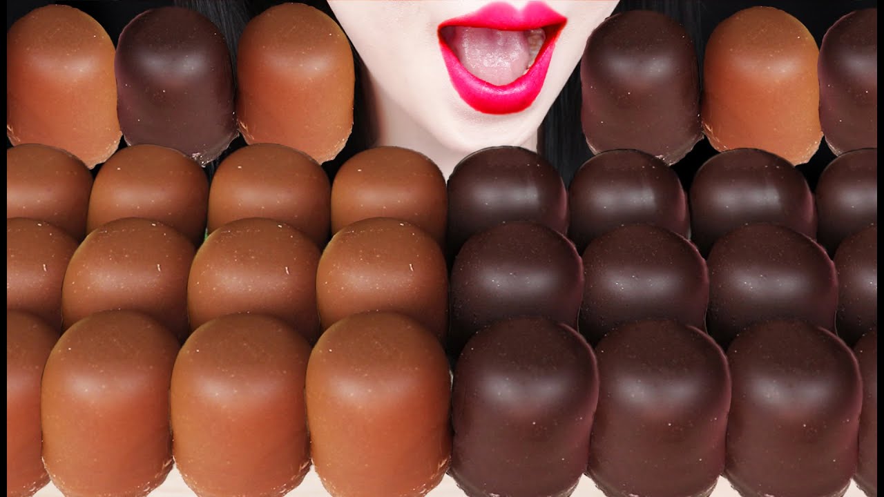 ASMR DICKMANNS CHOCOLATE MARSHMALLOW MUKBANG 딕만스 먹방