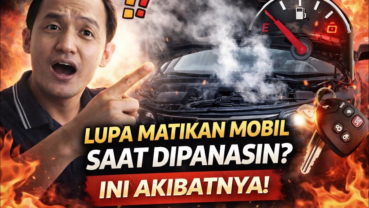 “Jangan Sampai Terjadi! Ini Akibat Lupa Matikan Mobil Saat Dipanasin”