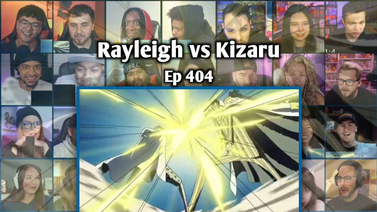 DARK KING RAYLEIGH REACTION MASHUP - ONE PIECE EPISODE 404