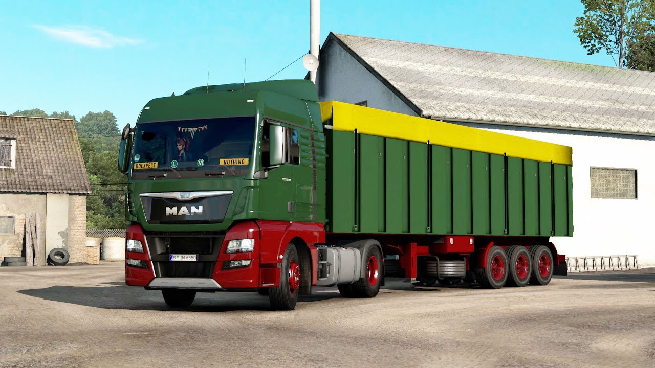 ETS2 1.39 RoExtended 2.6 MAN TGX E6  Chernihiv - Zaporizhzhia