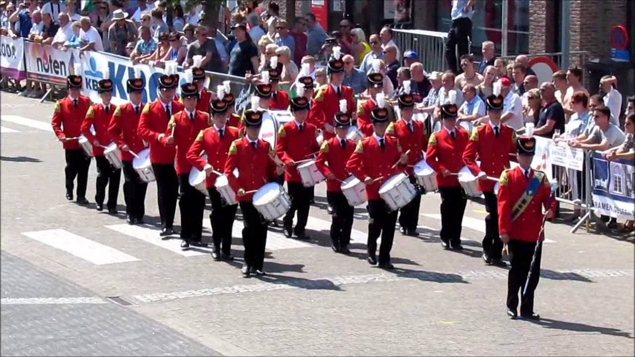 Drumband Wilhelmina Numansdorp @ Hamont - 08-06-14