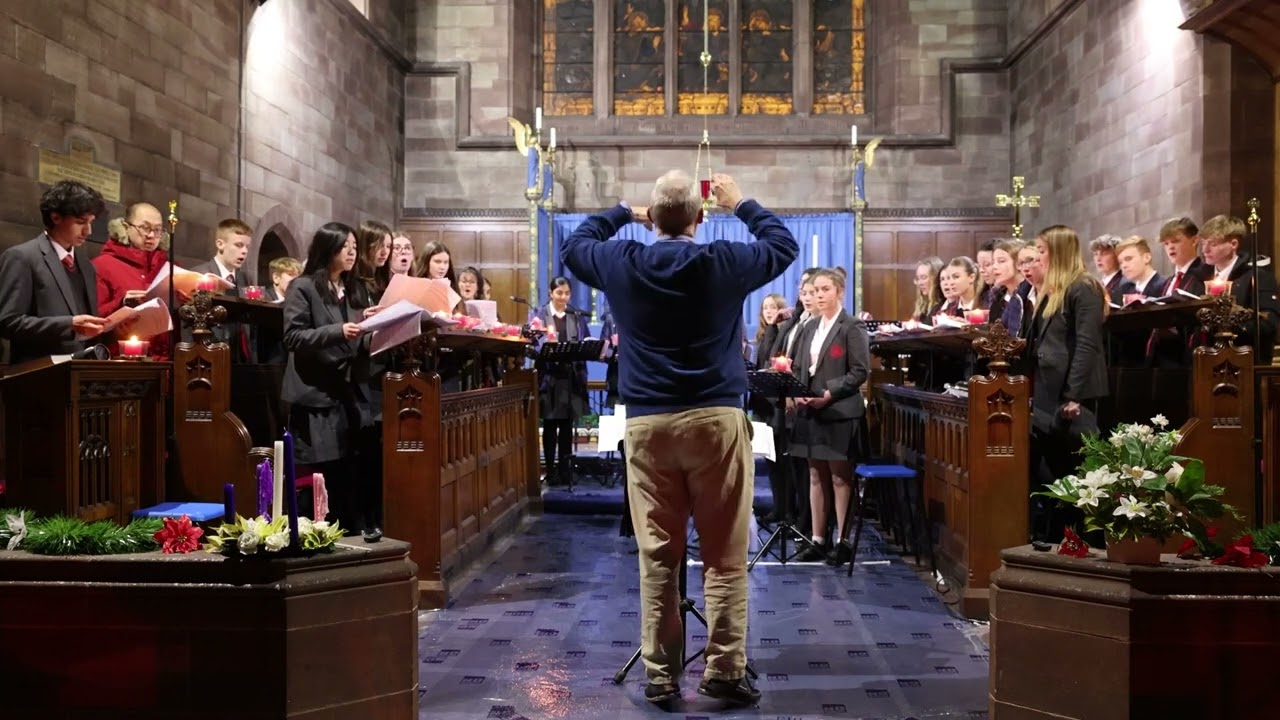 Festive Carol Singing with the Newcastle-under-Lyme School Choir
