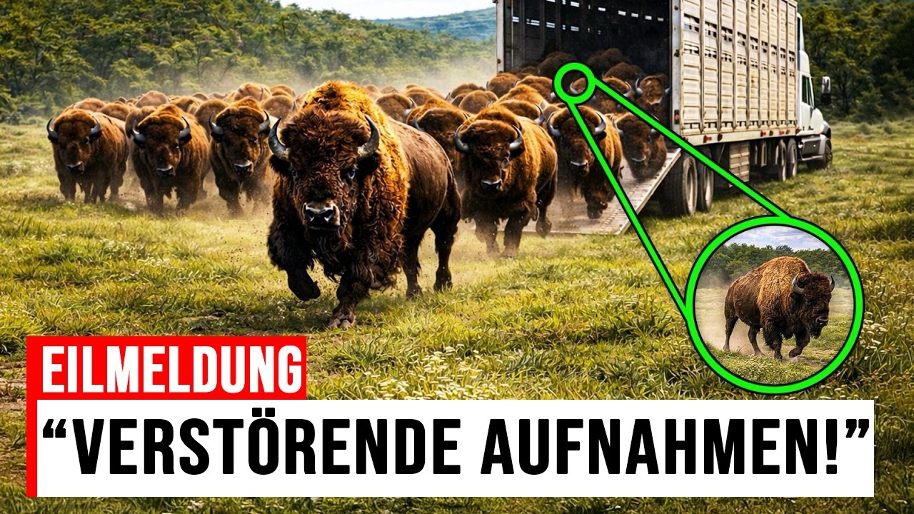 Sie Setzten 5.000 BISON In Eine Sterbende TEXAS-WÜSTE… Und Was Dann Passierte, Verändert ALLES