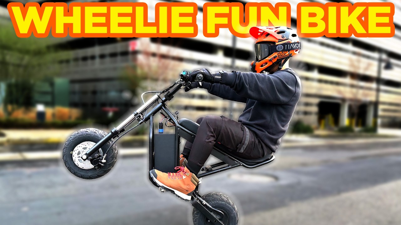 Wheelie Fun Bike First Ride and Shop Tour: Is This the Future of Wheelie Assist Tech?