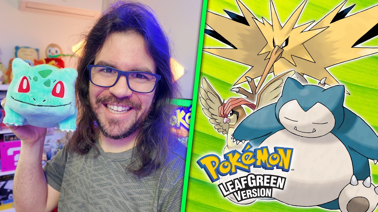 HOJE NÃO ESCAPAS, ZAPDOS! - POKÉMON LEAF GREEN 🍃