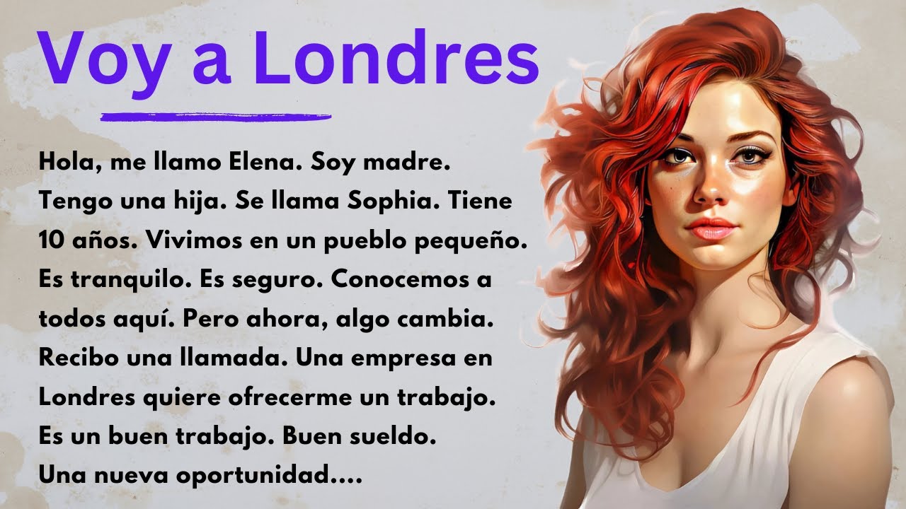 Learn SPANISH with this SIMPLE STORY  |  Level 3 ⭐