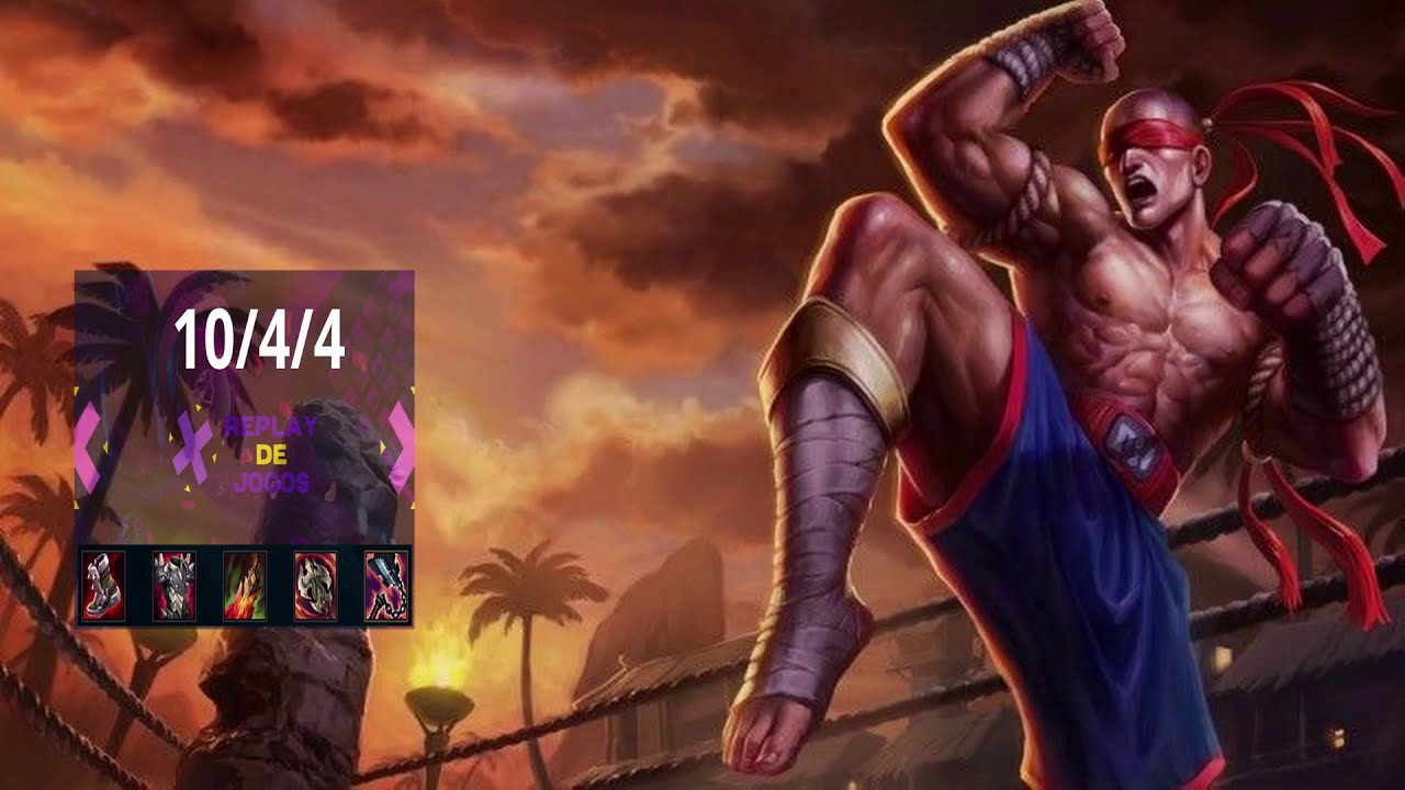 LEE SIN TOP VS URGOT - CHALLENGER LOL | REPLAY DE JOGOS