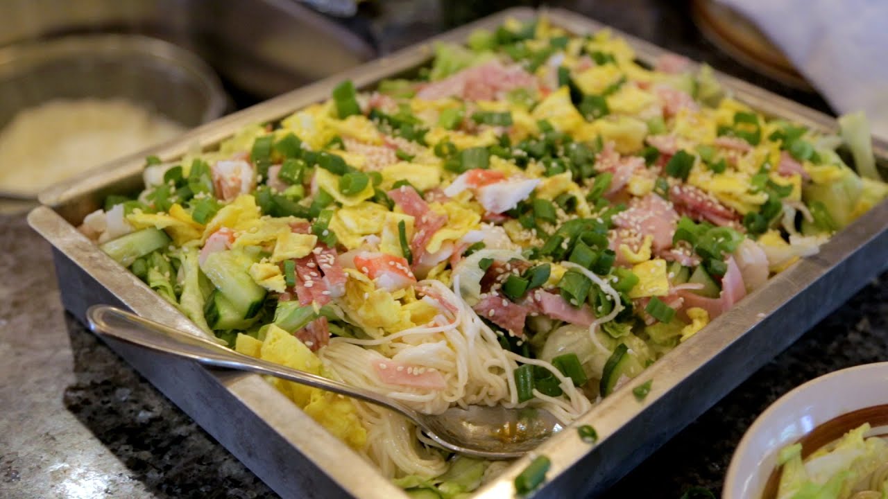 Somen Salad: The Most BEAUTIFUL Salad for your next BBQ | Diana's Kitchen