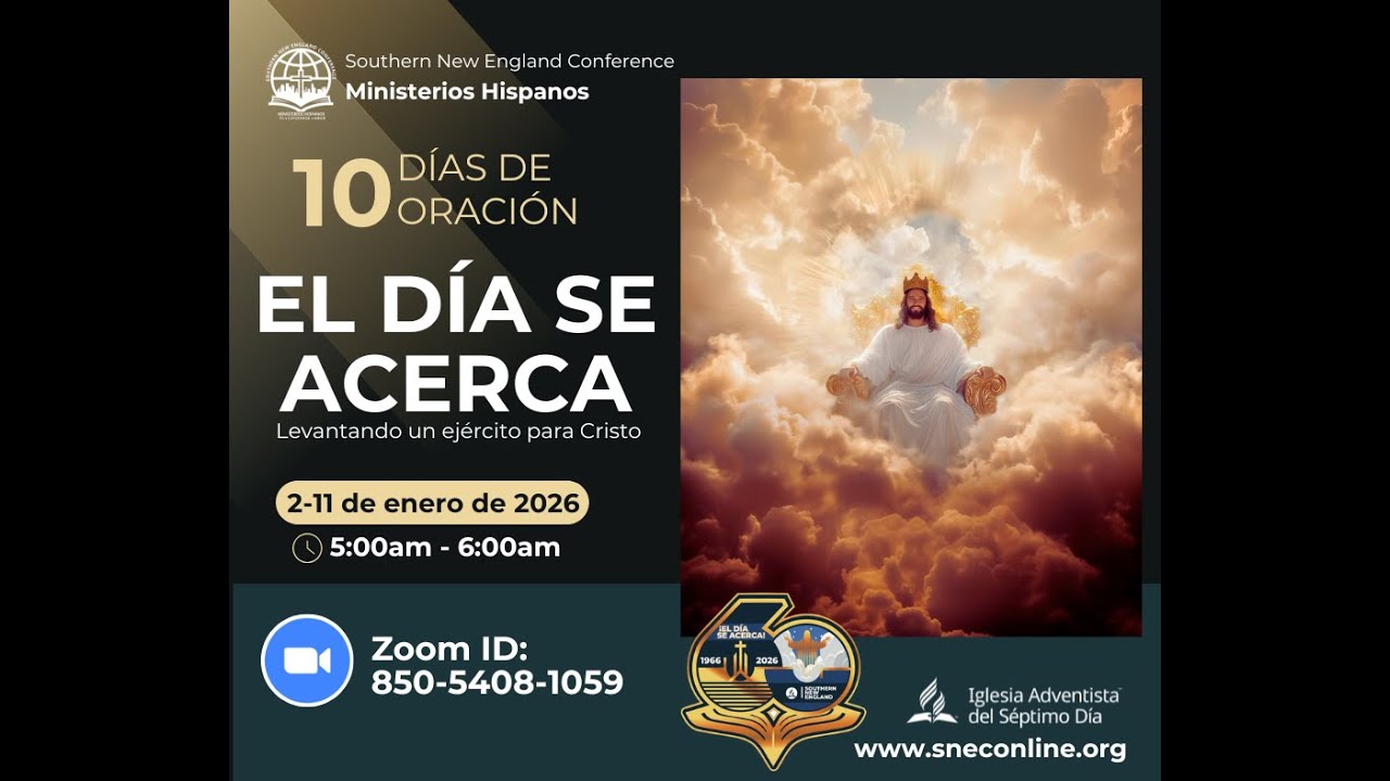 10 días de oración 2026 (SNEC) – Día 5
