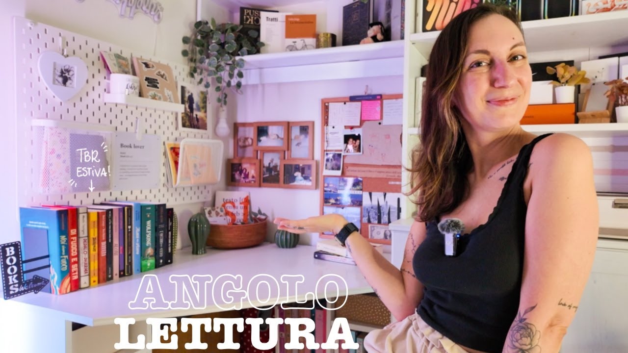 PAUSA da YOUTUBE, ANGOLO LETTURA/hobby + TBR estate 2025 📚