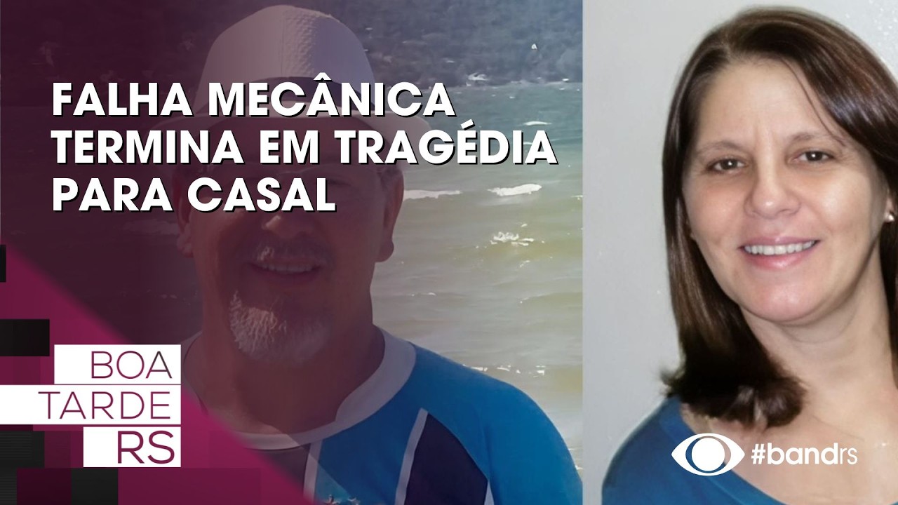 Falha mecânica termina em tragédia para casal