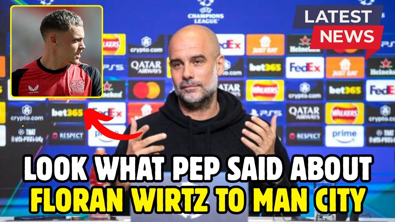 🚨 MASSIVE PEP&rsquo;s Surprise Move : Man City Target &pound;24m Cheaper Wirtz Alternative!