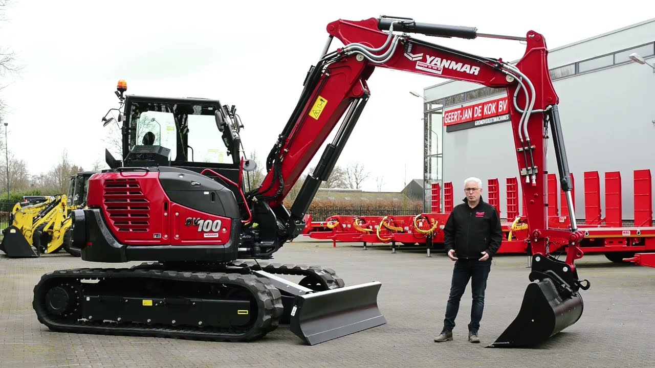 Yanmar SV100-2PB midigraver