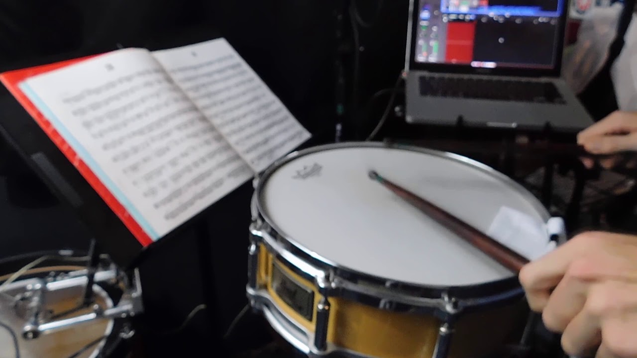 Mitchell Peters Intermediate Snare Drum Studies Etude 28 88bpm