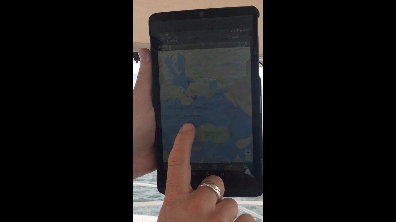 How to use AISView - AIS boating app