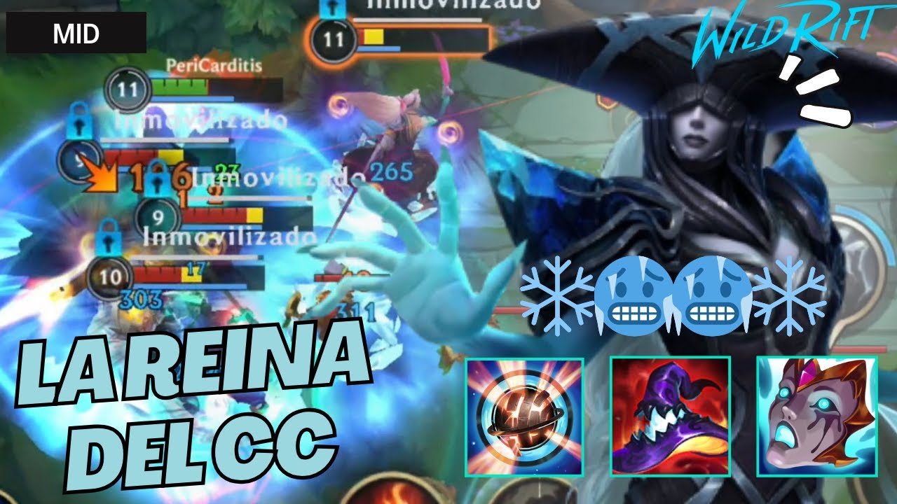 😱 LISSANDRA TE CONGELA Y GANA EN LA MIDLANE 🥶 *LA REINA DEL CC* 🥶 | NUEVA TEMPORADA WILD RIFT 2025 ✅