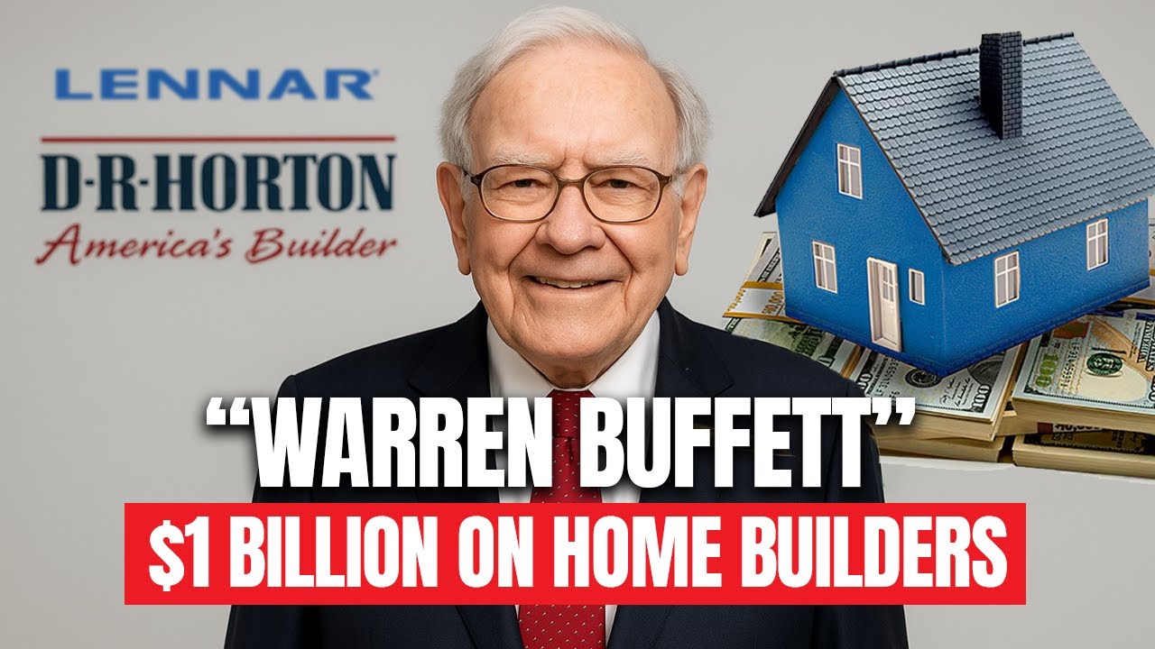 Warren Buffett's $1 billion investment into home buiilders