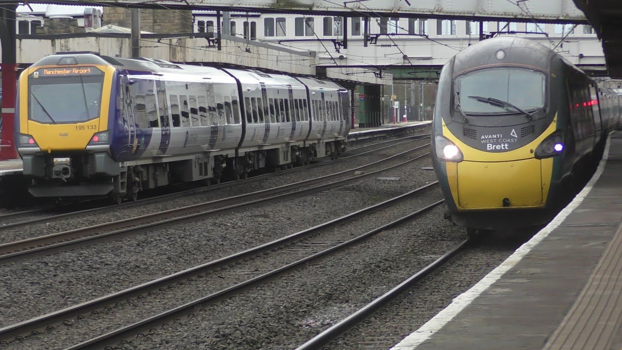 Trains at Lancaster - 21/02/2023