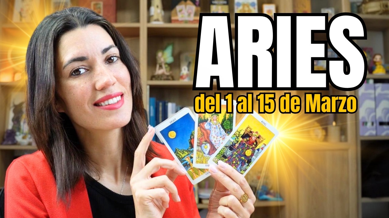 ARIES🔱¡BUENA RACHA! 💰✨ DINERO Y ESTABILIDAD LLEGAN A TU VIDA🔥 • Del 1 al 15 de Marzo 2026