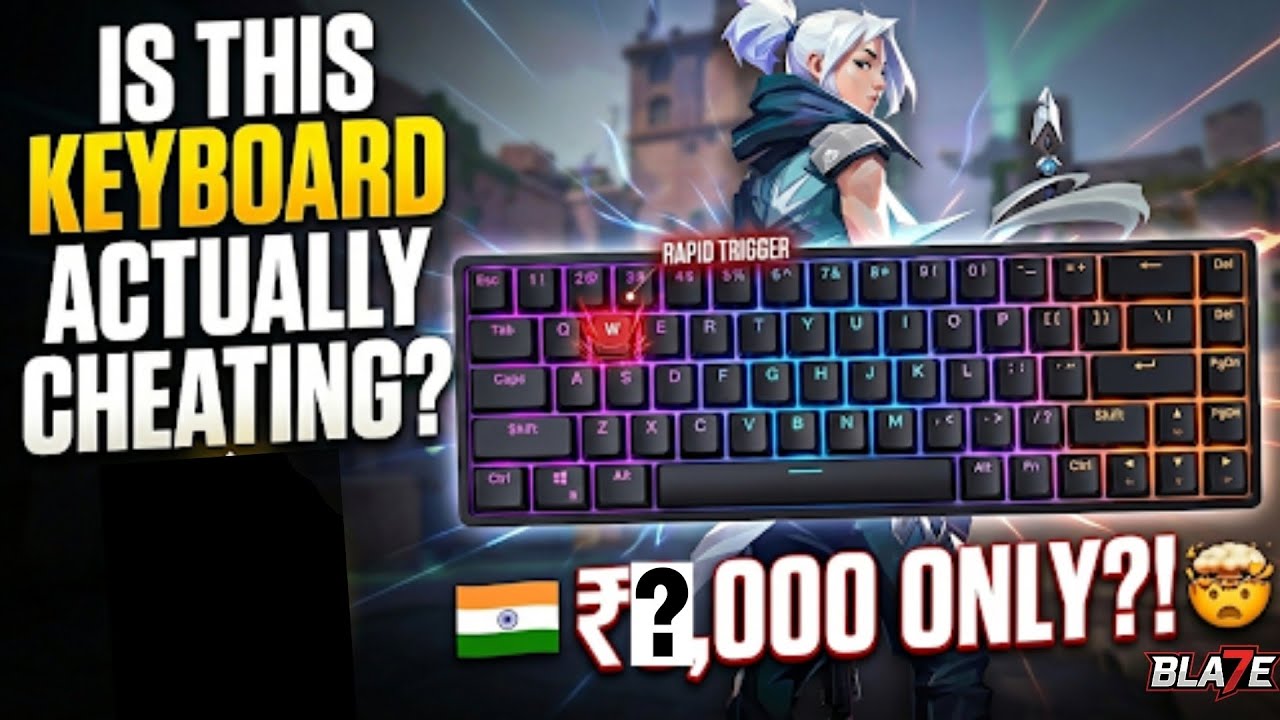 Best Keyboard for Valorant? Hall Effect Snap Tap (Madlions MAD68) [Hindi]