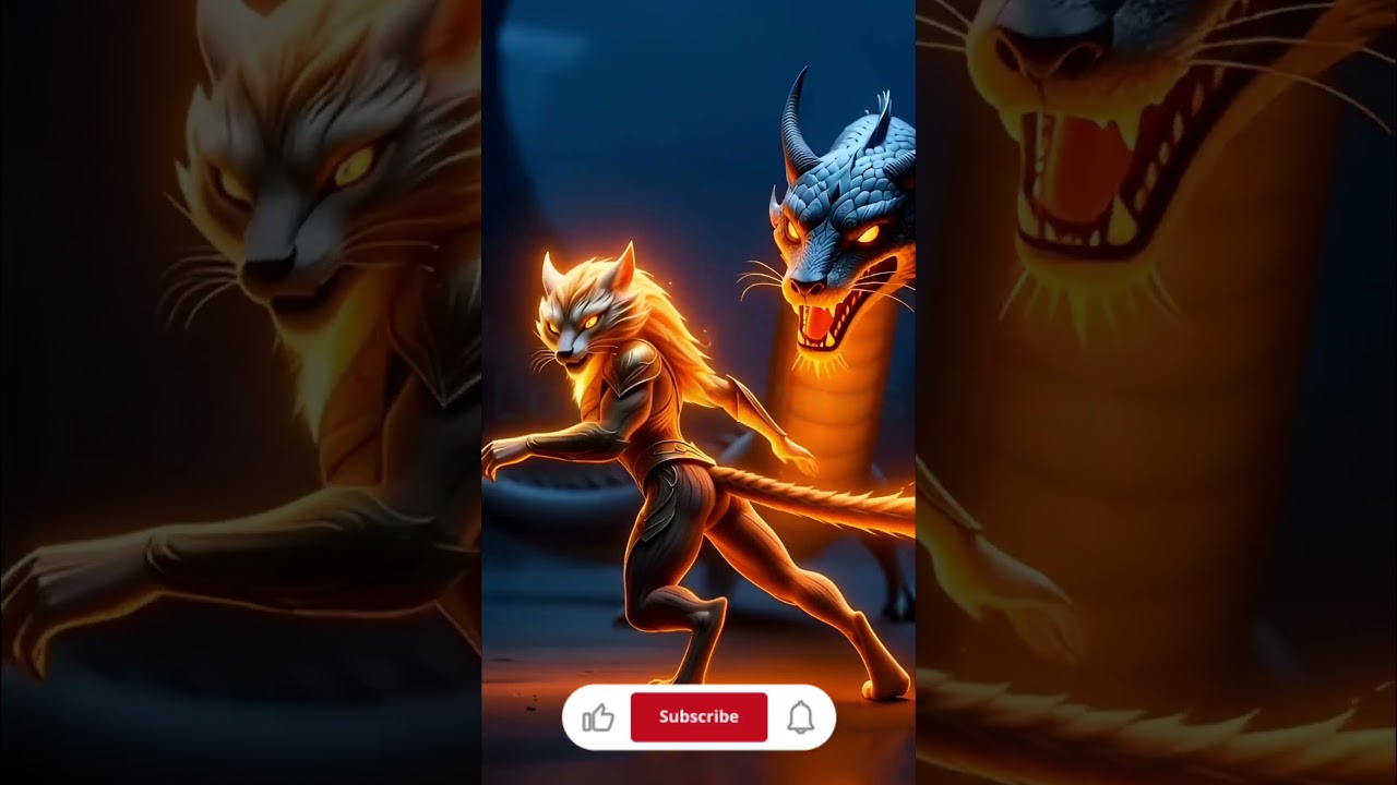 Thunderpaw vs Shadow Serpent | Epic Cat Hero Saves the City! 🐾 