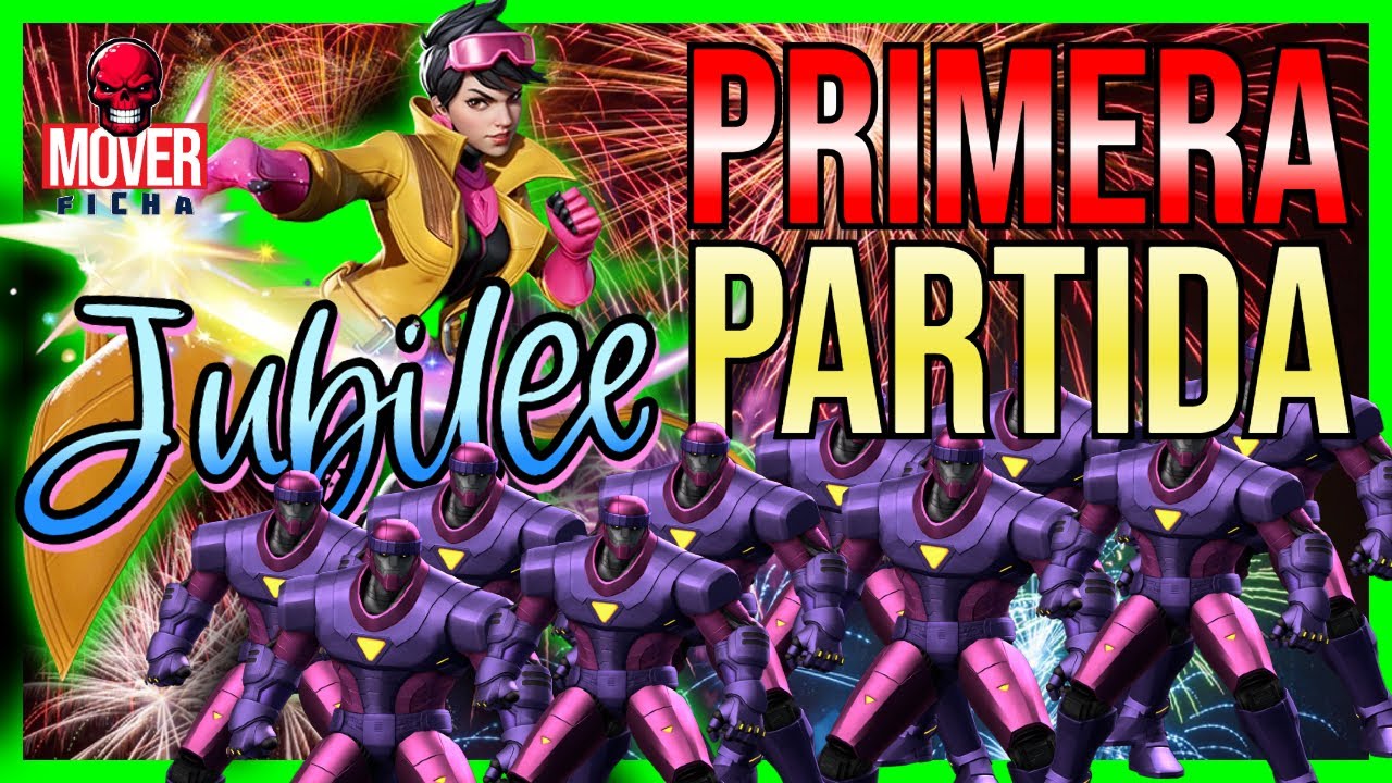😱UN MONO TIRANDO PETARDOS - 💥PRIMERA PARTIDA con JUBILEE🎆 - Marvel Champions el Juego de Cartas