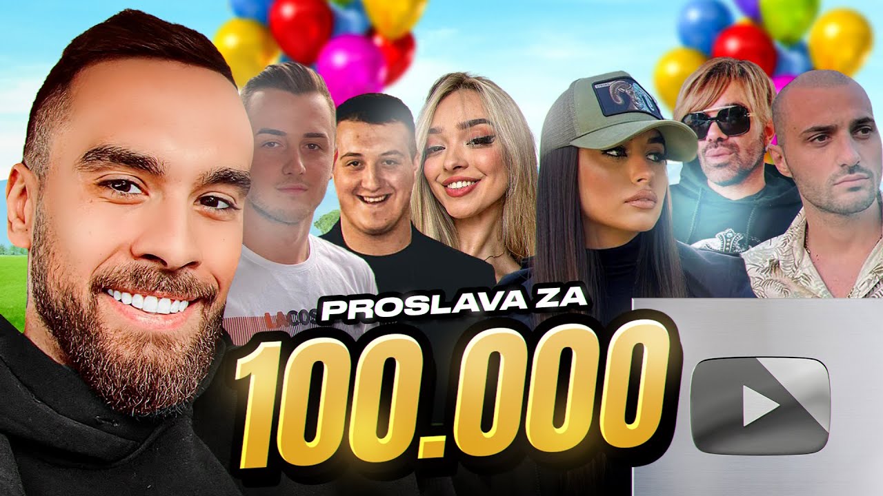 PROSLAVUVAME 100,000 CLENOVI NA LAZAROV!!!
