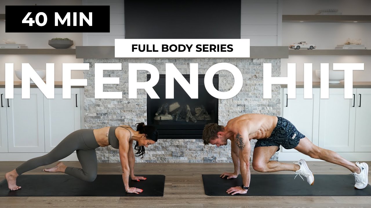 40 Min Full Body INFERNO HIIT Workout (No Equipment) | FULL BODY Series 20