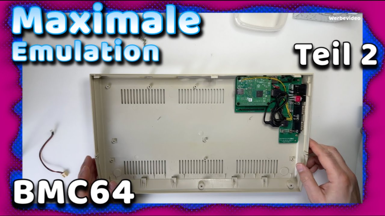 Beste C64 Emulation - Fertig löten und erster Test - BMC64  Teil 2