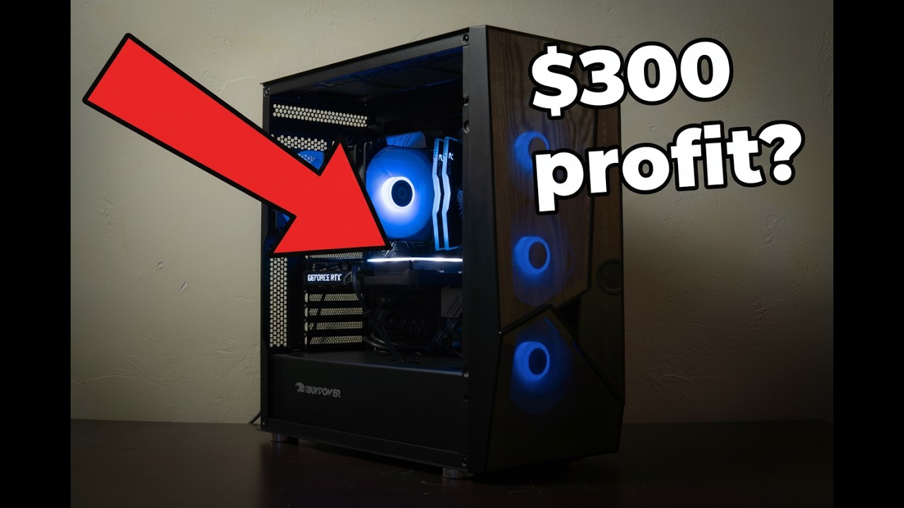 I Flipped a $400 RTX 3060 Gaming PC… Here’s What Happened
