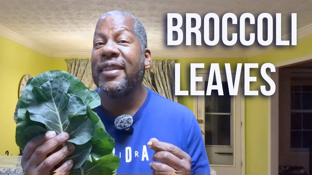 Don't Throw Away Broccoli Leaves - Cook Them!