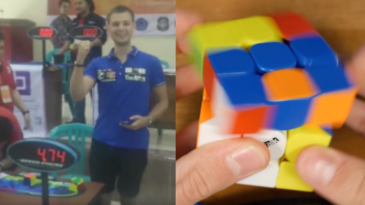 Mats Valk's 4.74 World Record Solve!