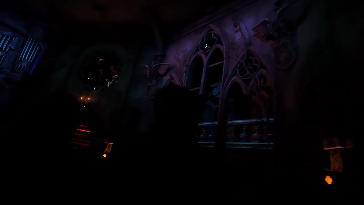 4K Efteling  Danse macabre 2.0 bank 2 rij 2  ONRIDE 14-11-2025