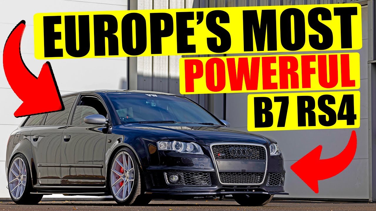 Самый мощный в Европе Audi B7 RS4 V8 | Турбированный монстр мощностью 730 л.с.