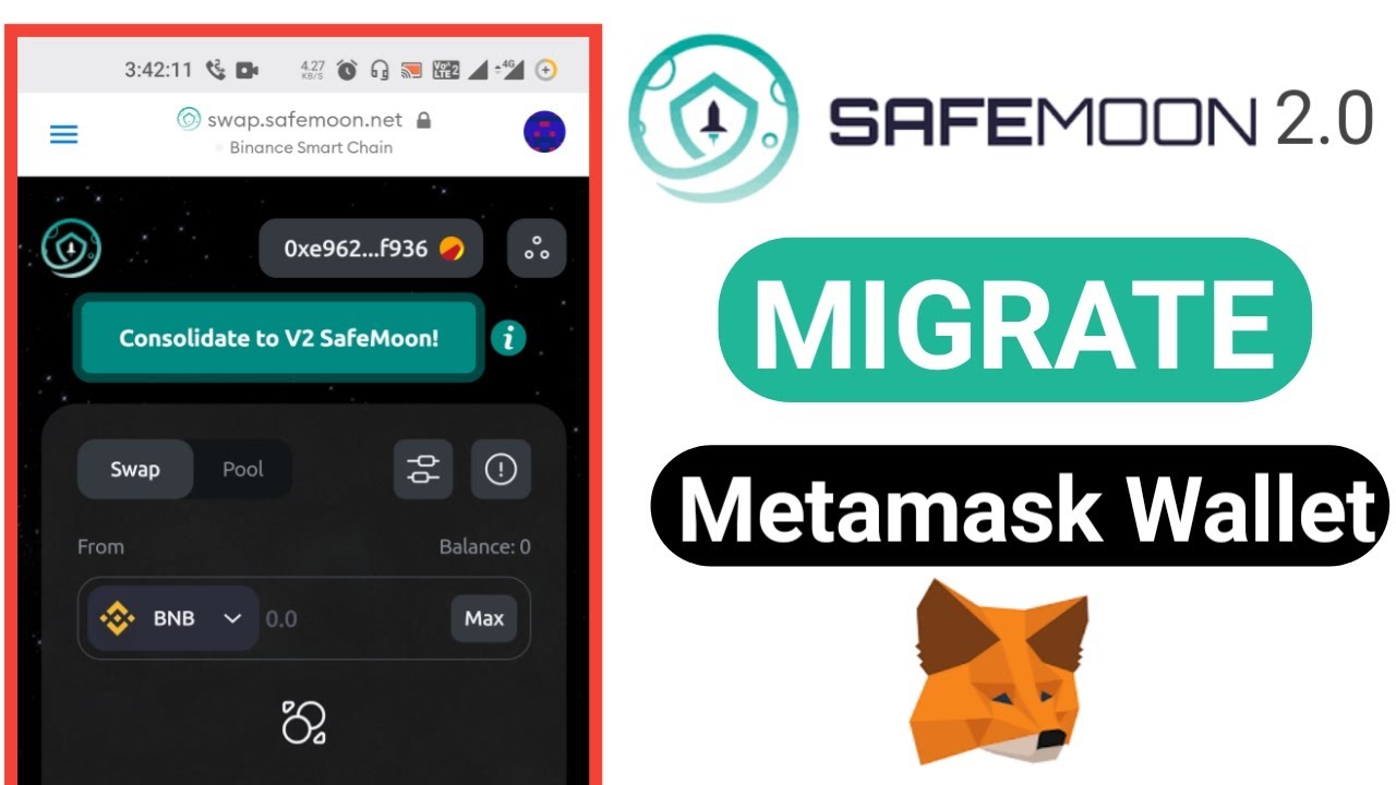 1000 Safemoon = 1 SFM | SafeMoon V2 Migration Trust Wallet | Как перенести SafeMoon в Metamask
