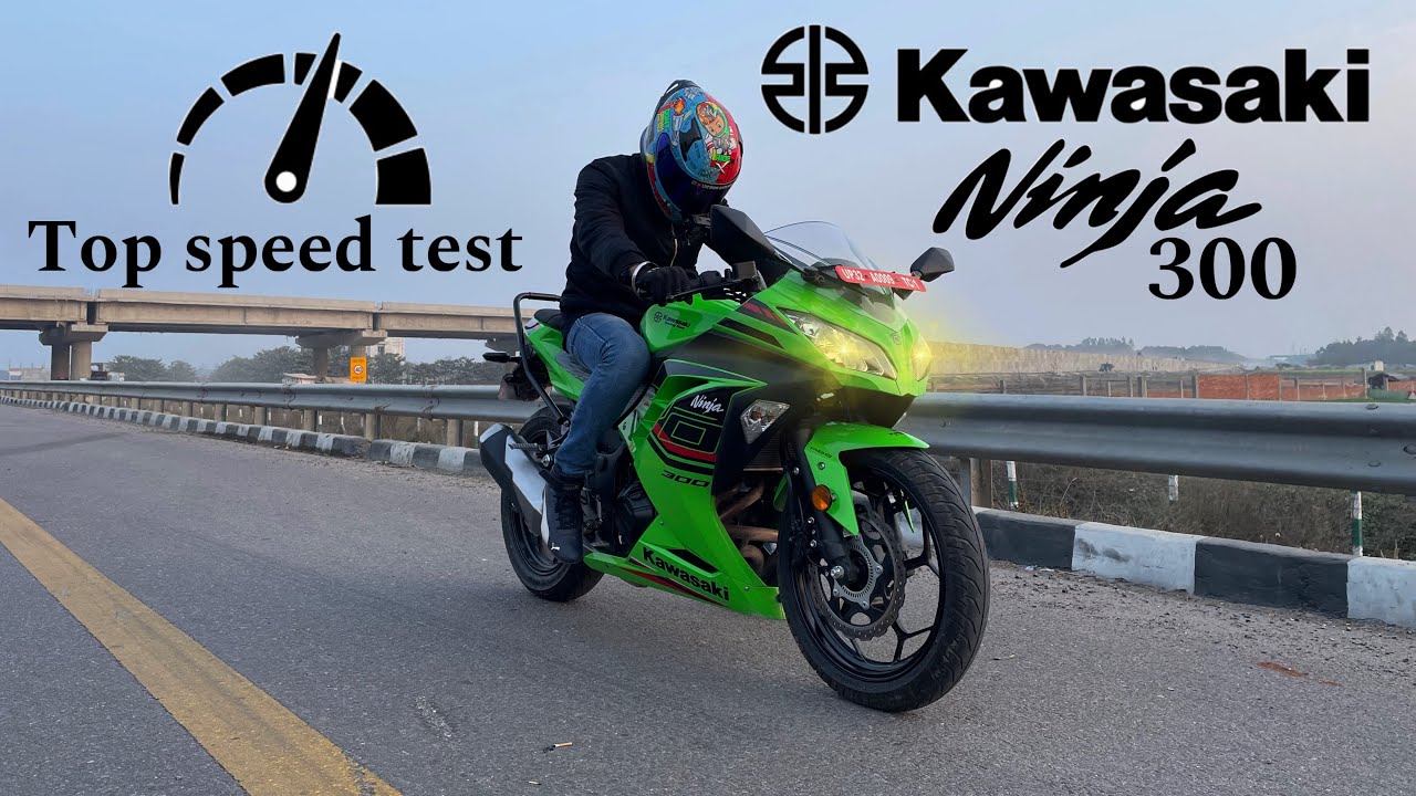 2024 Kawasaki Ninja 300 E20 Top Speed Test & Ride Review | OMG 😱|  #kawasaki@KawasakiMotorsEU