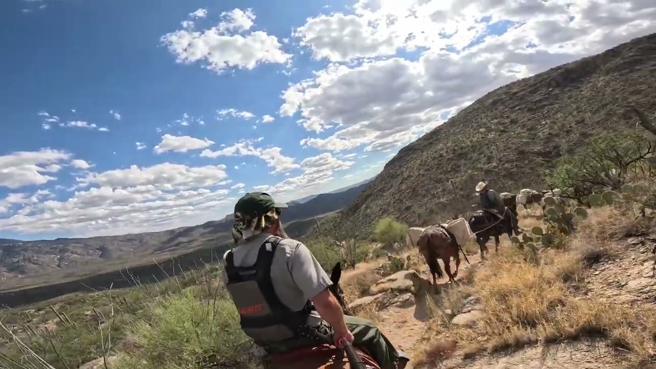 MULE RIDE/PACKING // Sonoran Desert Sky Island // Teaser