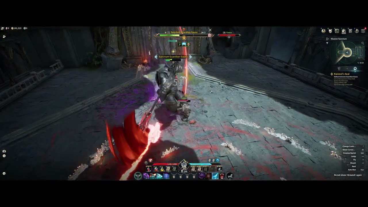 AION 2 - Sanctum Guardian Gauss (Assassin POV)