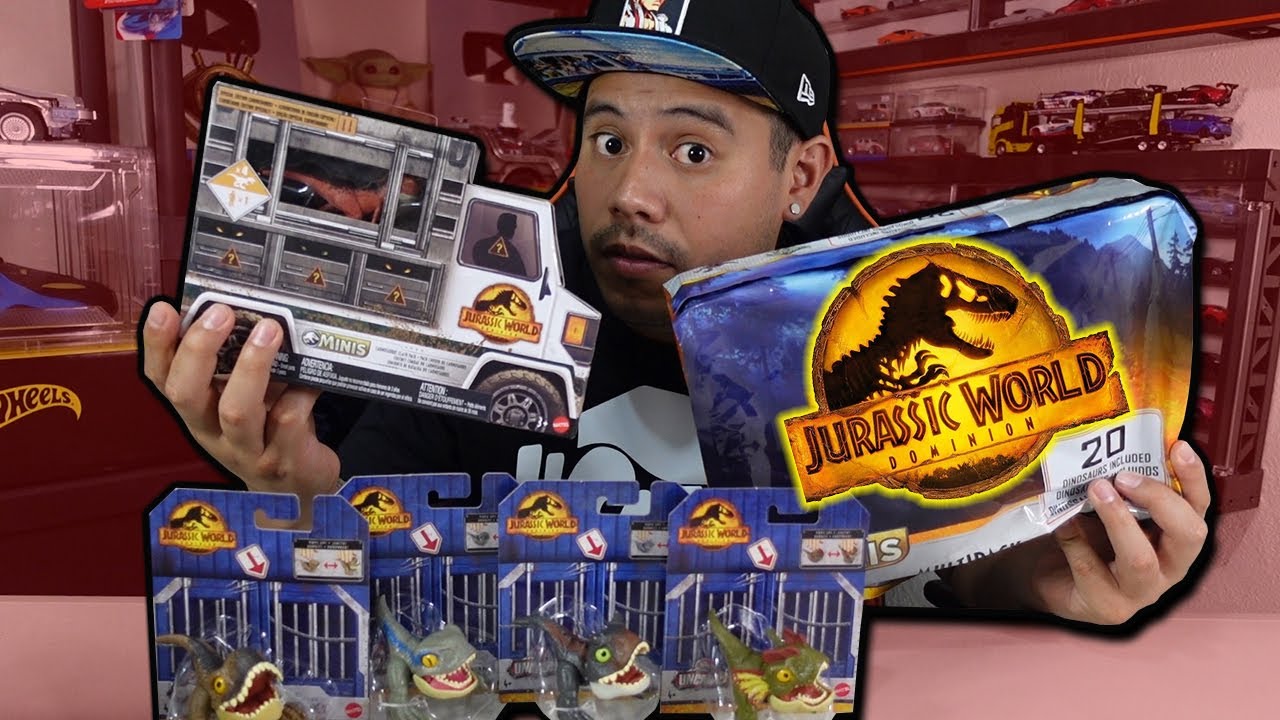 Abramos mas Dinos Jurassic World Dominion | MINIS Jurassic World Dominion, Snap Squad, MINIS Truck