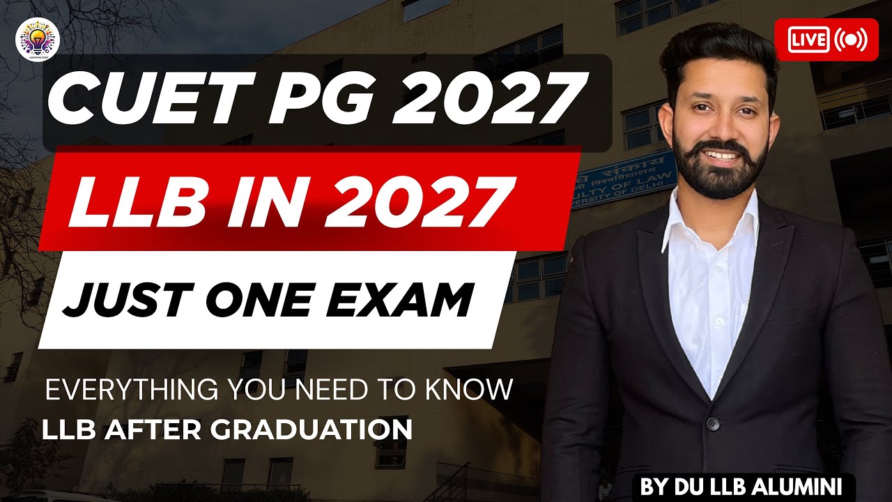LLB After Graduation 2027 🎓 DU LLB + CUET PG Complete Guide (COQP11) DU LLB 2027 Strategy Revealed