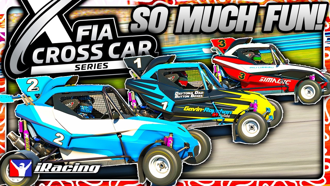 Cross Car at Daytona Rallycross Long | iRacing Dirt Road
