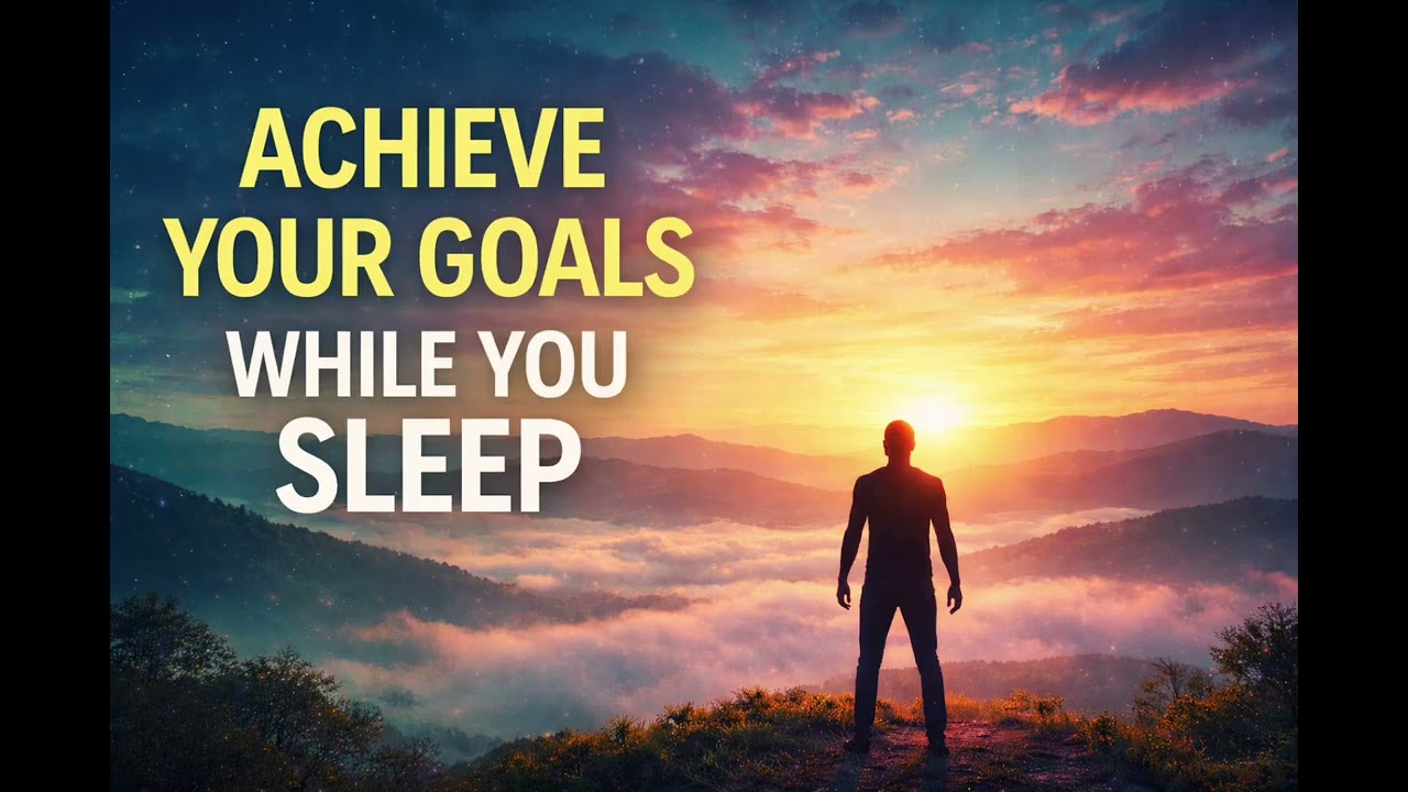 Achieve Your Goals While You Sleep 🌙 3 Hour Guided Sleep Meditation for Success & New Beginnings