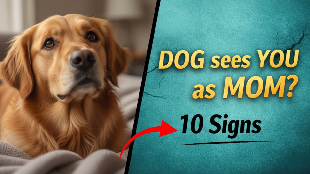 10 Signs Your Dog Thinks You're Its Mom
