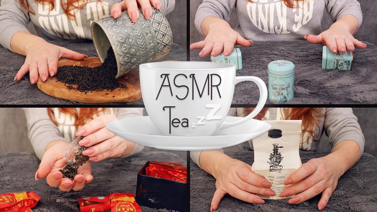 Tea to Make You Sleepy 🍵 ASMR 🍵 Crinkles, Crunching, Tapping