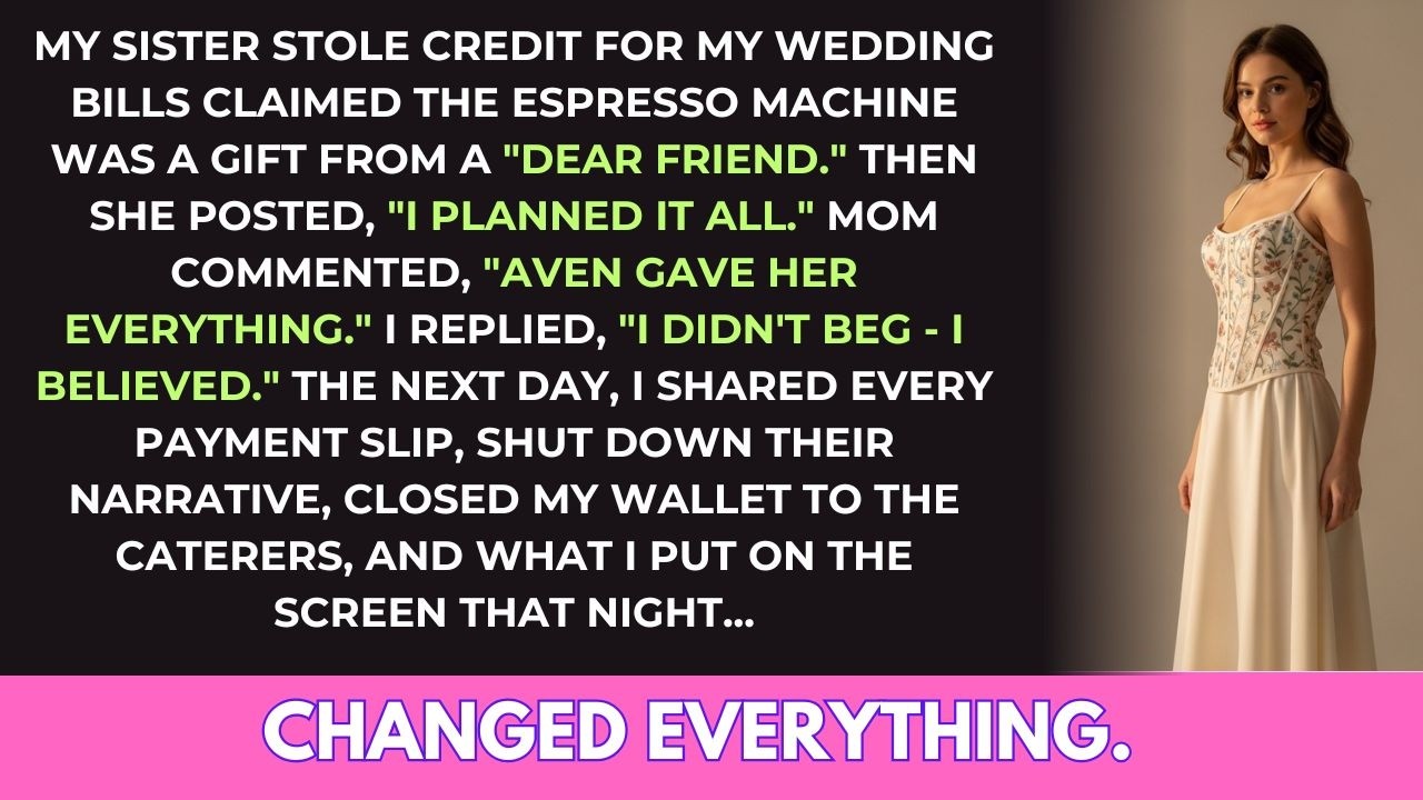 My Sister Said 'JUST POOR WEDDING' — PARENTS KICKED OUT MY GUESTS, then SHE SAW LUXURY GIFT LIST
