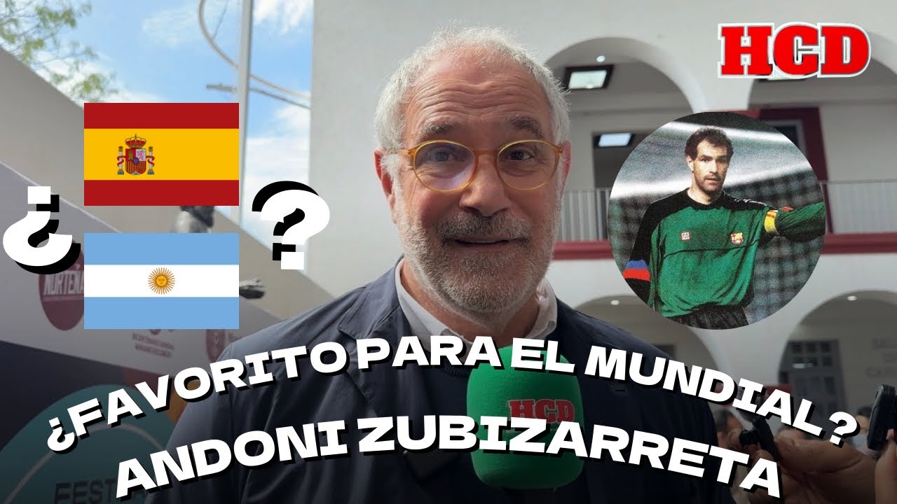 ANDONI ZUBIZARRETA, ex portero del Barcelona en ESCOBEDO | Hora Cero Deportes