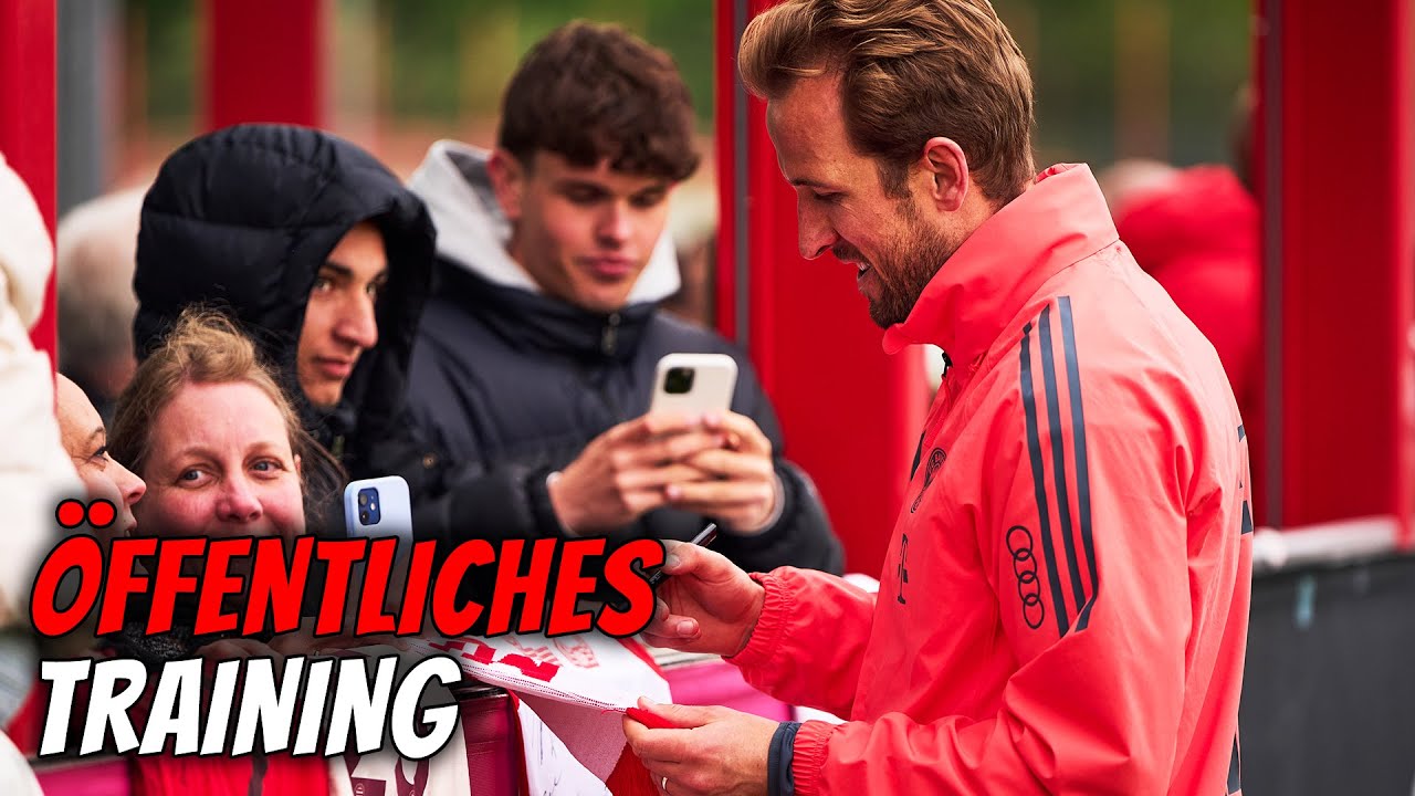 Öffentliches Training an der Säbener Straße mit Kane, Diaz & Co.!